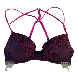 Victoria’s Secret Bra size 34C Purple and Pink